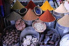 Gewürzmarkt in Marrakech