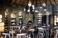 Restaurant Singita Boulders Afrika