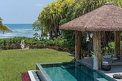 Sunset Villa Pool Four Seasons Resort Seychelles at Desroches Island