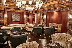 Cigar Lounge Grand Hotel Kempinski Riga 