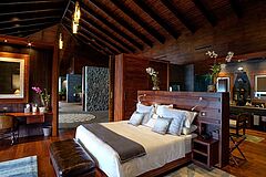 Schlafzimmer Vatuvara Privat Island Resort