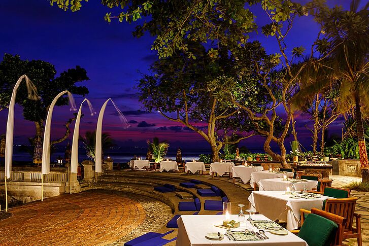 Restaurant The Oberoi Beach Resort Bali