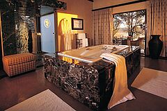 Badezimmer Mateya Safari Lodge