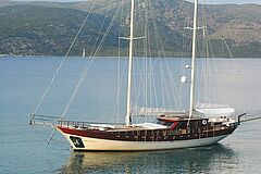 Schiff Türkei Aegaeis Blaue Reise