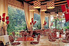 Terrasse Gardasee Grand Hotel a Villa Feltrinelli Italien