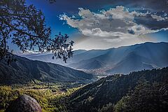 Berge in Bhutan