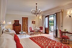 Roter Raum Italien Florenz Belmond Villa San Michele