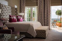 Bedroom Pink Four Seasons Hotel The Westcliff Johannesburg