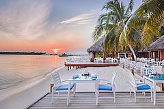 Vilaa Dining Conrad Maldives