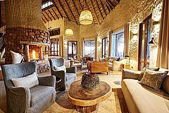 Motse Lounge Tswalu Kalahari Reserve