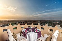 Dinner with a view The Ritz Carlton Al Wadi Desert