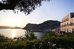 Italien Capri JK Place Sonnenuntergang
