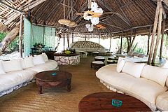 Offene Lounge Mnemba Island Lodge