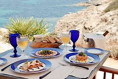Frühstück Spanien Mallorca Cap Rocat