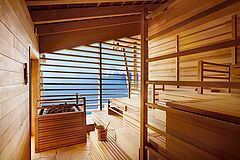 Sauna Südtirol ADLER Mountain Lodge Italien