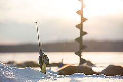 Ice Fishing Fjellborg Arctic Lodge