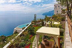 Italien Amalfiküste Monastero Santa Rosa Hotel & Spa Anlage