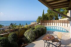 Zypern Columbia Beach Resort Pissouri Terrassenblick
