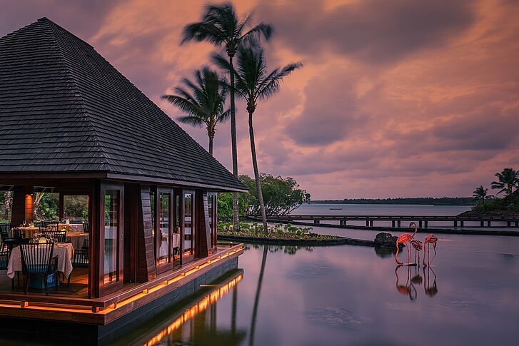 Abend Sonne Four Seasons Resort Mauritius at Anahita