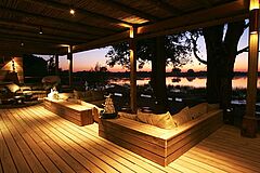 Lounge Area Vumbura Plains Camp