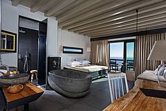 Wohnzimmer Myconian Utopia Resort