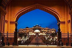Eingangsbereich Abu Dhabi Emirates Palace