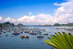 Vietnam Halong Bay Dörfer