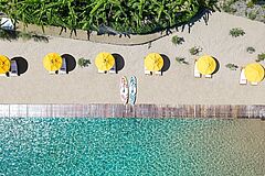 Sandy Beach Aerial View Porto Zante