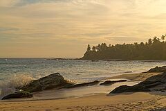 Strand Sonnenlicht Amanwella