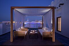 Doha Souq Waqif Boutique Hotels Terrassenmöbel