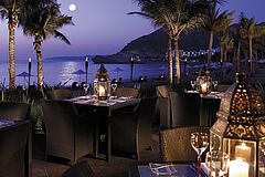 Muscat Al Bandar, Shangri-La Barr Al Jissah Resort & Spa Dinner Outside