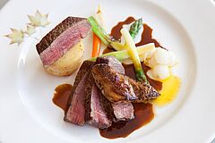 Food UK Devon Hotel Endsleigh