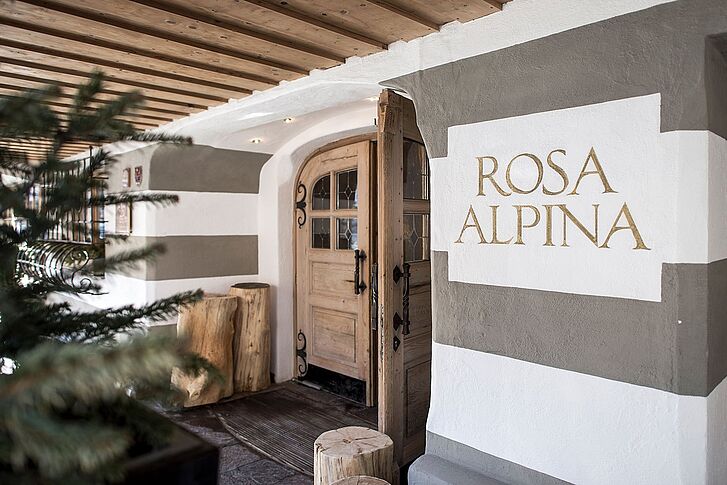 Entrance Rosa Alpina
