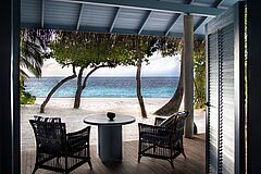 Beach Villa Raffles Maldives Meradhoo