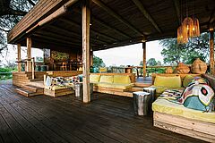 Lounge Vumbura Plains Camp