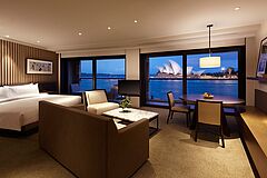 Bedroom Park Hyatt Sydney