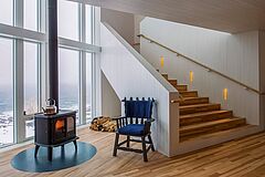 Interior Fogo Island Inn