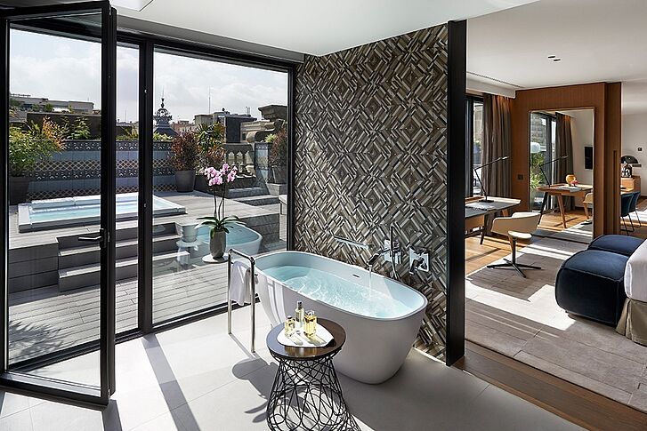 Badewanne Spanien Mandarin Oriental Barcelona