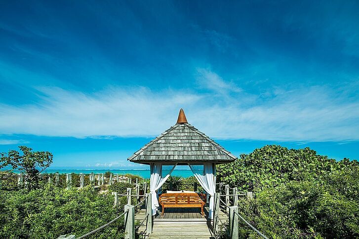 Tiki Hut Lunch COMO Parrot Cay