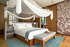 Hideaway Pool Villa Suite Bedroom Six Senses Krabey Island