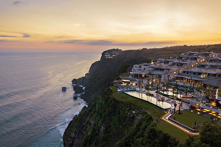 Aerial View Six Senses Uluwatu