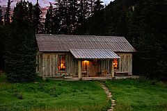 Vertical Log Cabin Dunton Hot Springs