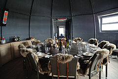 White Desert Camp Dining Room