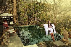 Privater Pool Ananda Wellness & Ayurveda Resort