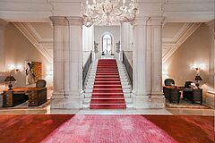 Staircase San Clemente Palace Kempinski Venice 