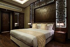 Kingsize Bett Doha Souq Waqif Boutique Hotels