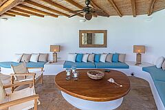 Lounge 2 Villa N° 11 auf Mykonos