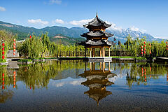 Hotelgelaende - Banyan Tree Lijiang