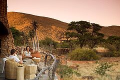 Terrasse Tswalu Kalahari Reserve