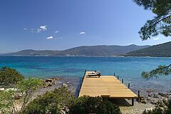 Strandsteg Türkei Bodrum Amanruya